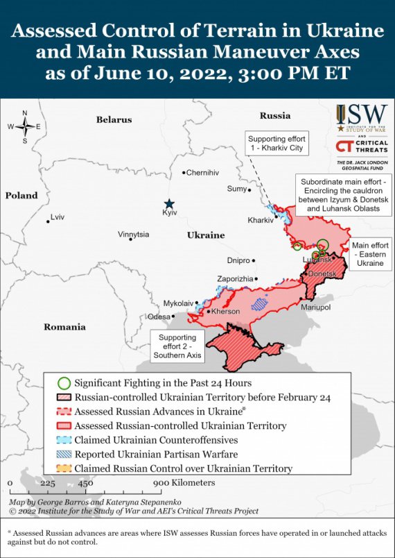 Воєнні експерти розповіли про ситуацію на сході й показали нові мапи