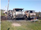 Під час пожежі у військовій частині Клинцівського району згоріло багато російської техніки