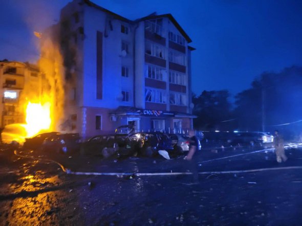 22 людини постраждали внаслідок ракетного удару по Чорткову на Тернопільщині
