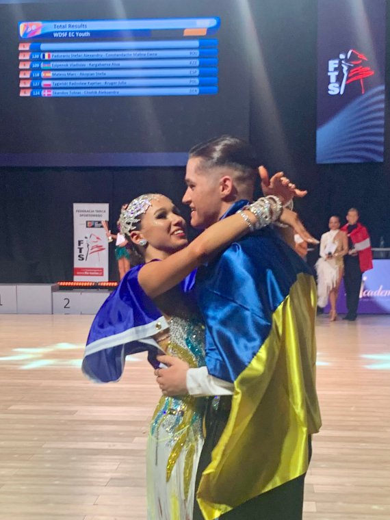 Олександр Турченяк та Софія Чернікова - чемпіони Європи з танцювального спорту