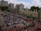 Королева Великої Британії 96-річна Єлизавета ІІ побувала на ході Ордену Підв'язки, яка відбулася у Віндзорському замку