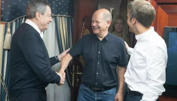 Лидеры трех стран встретятся в Киеве с президентом Украины Владимиром Зеленским