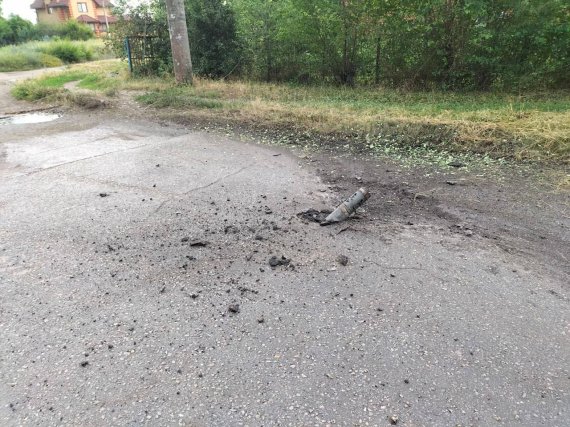 В результате российских обстрелов Орехова Пологовского района Запорожской области повреждены частные дома мирных жителей