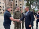 Приїхав в Ірпінь і президент Румунії Клаус Йоганніс