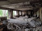 Зруйновані російськими військами будинки у Луганській області.