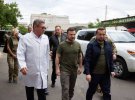 Президент Владимир Зеленский поблагодарил врачей в Николаеве
