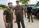 Президент посетил опорные пункты Нацгвардии в Одесской области