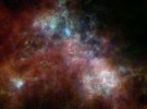 Мала Магелланова хмара, карликова галактика, що розташована на відстані майже 200 тисяч років від Землі. Фото: NASA