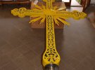 История креста из "Софии Киевской". Новый крест, который установят впоследствии