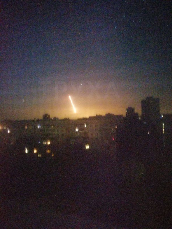 Ракеты вылетают из Белгорода