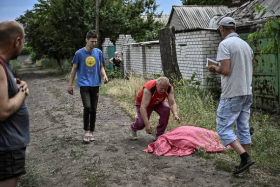 Батько побачив мертвого сина в Лисичанську 