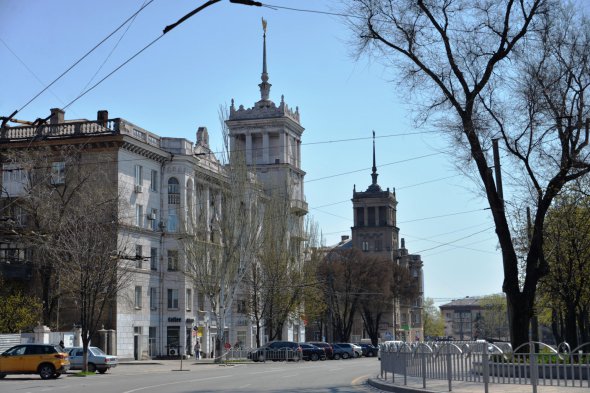 Будинки зі шпилями стали символом Маріуполя 