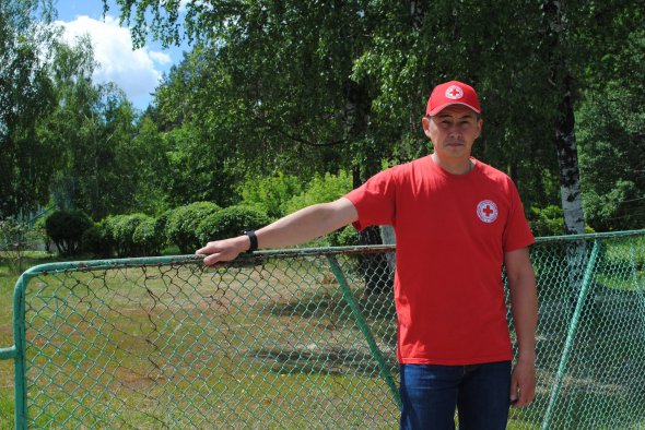 Андрей Сологуб помог организовать эвакуацию 15 тыс. человек из Демидова и близлежащих сел.