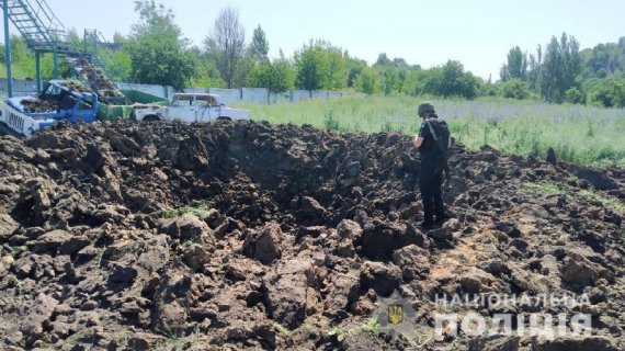 Результат вражеского обстрела Донецкой области 21 июня