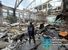 Оккупанты разрушили спортивный компекс учебного заведения в Киевском районе Харькова.