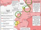 Інститут показав карти ведення бойових дій