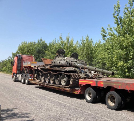 У Варшаві показують виставку знищеної російської військової техніки