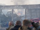 В результате ракетного удара по Кременчугу погибли 18 человек. Спасатели продолжают работать на месте