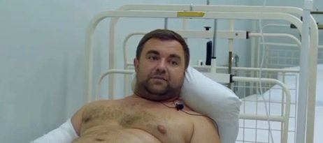 Колаборант Ковальов лежить у палаті.