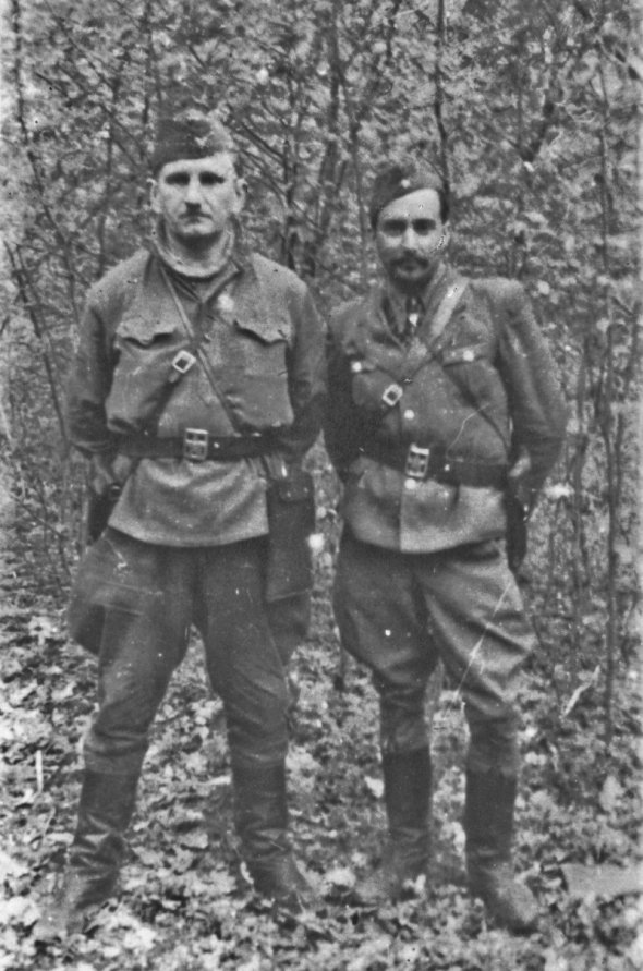 Роман Шухевич і Осип Дяків. 1940-ві