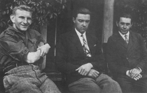 Роман Шухевич, Юрій Березинський і невідомий на Волині. 1930 рік