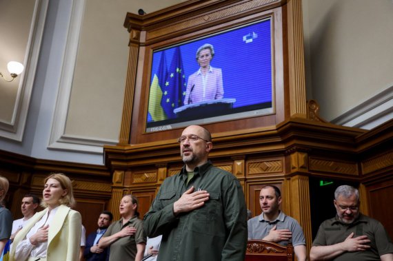 Різні гілки влади України пообіцяли працювати спільно на вступ до ЄС