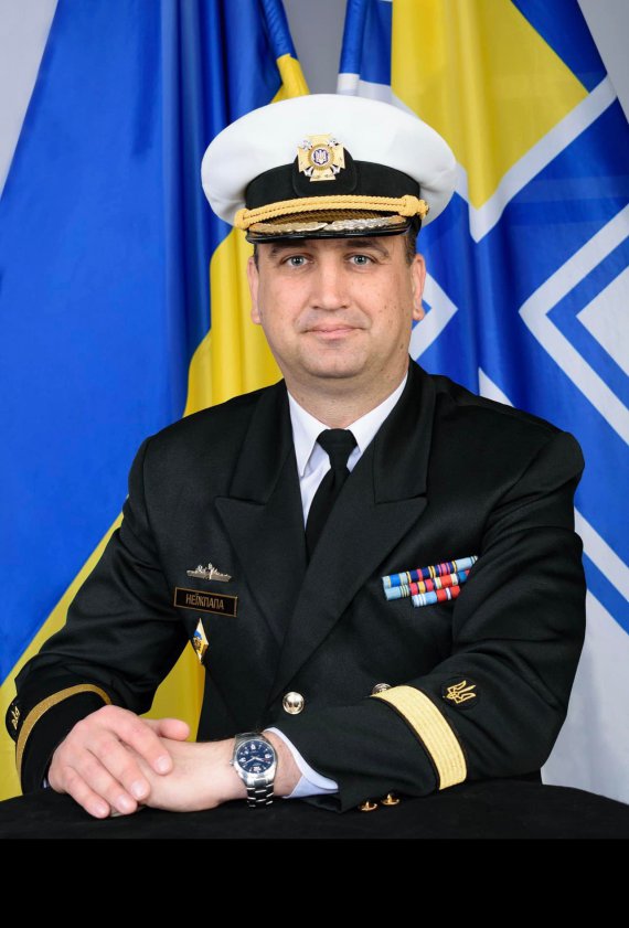 Вице-адмирал командующий ВМС ВСУ Алексей Неежпапа