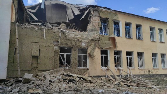 Росіяни обстріляли школу в Есманській громаді