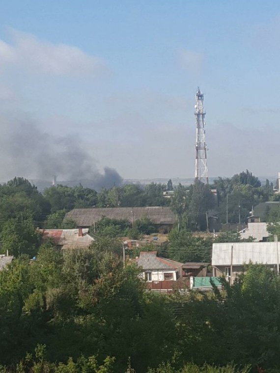 Украинские защитники попали в помещение штаба захватчиков в оккупированной Кадиевке Луганской области