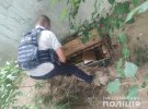На Чернігівщині поліцейські виявили схрон зброї військових РФ