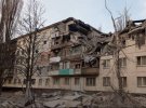 Разрушенный дом в Лисичанске
