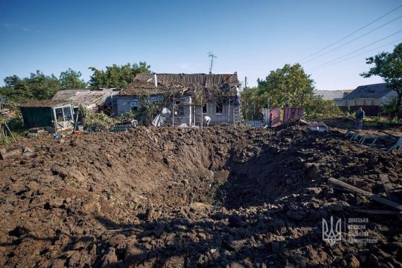 Росіяни ведуть постійні обстріли по всій вільній території Донеччини 