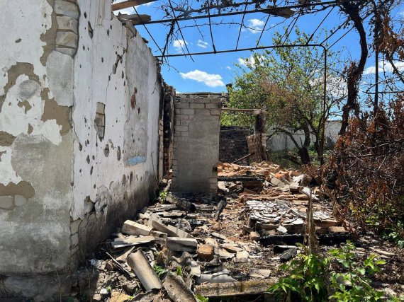 Заградівка на Херсонщині нагадує руїни після атак РФ