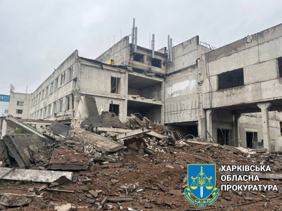 Ночью оккупанты осуществили ракетный удар по нескольким районам Харькова