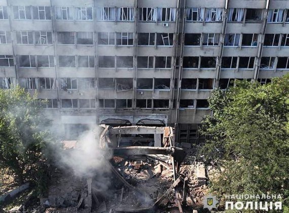 К началу учебного года здания НУК имени адмирала Макарова и Николаевского национального университета имени Сухомлинского восстановить не смогут