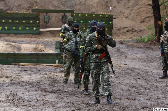 У селі Лубʼянка на Київщині пройшли навчання добровольців Бучанської територіальної громади