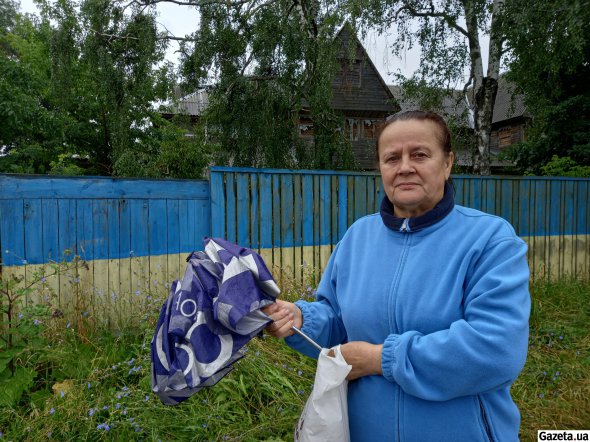 Ольга Блаженко не уезжала из села. Больше всего боялась не россиян, а обстрелов