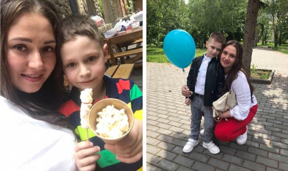 Виктория Рекута с 7-летним сыном Максимом погибли на месте.