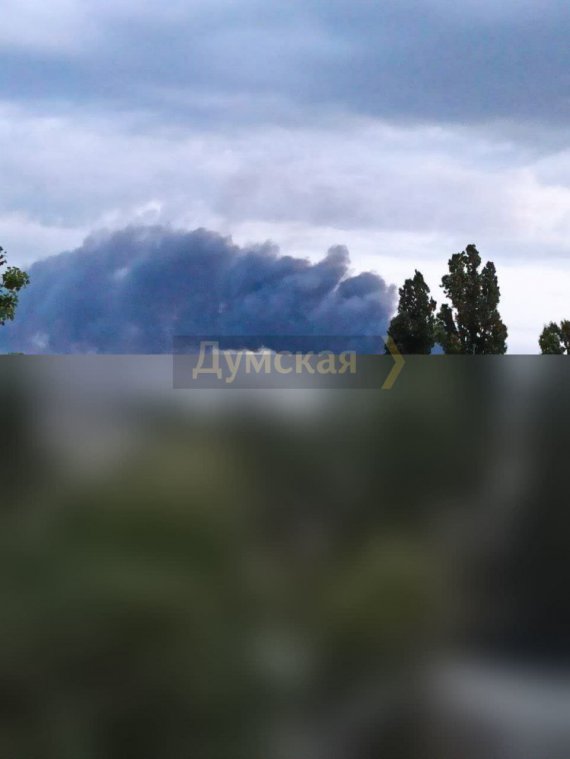 Ракета в Одессе попала в гражданский объект