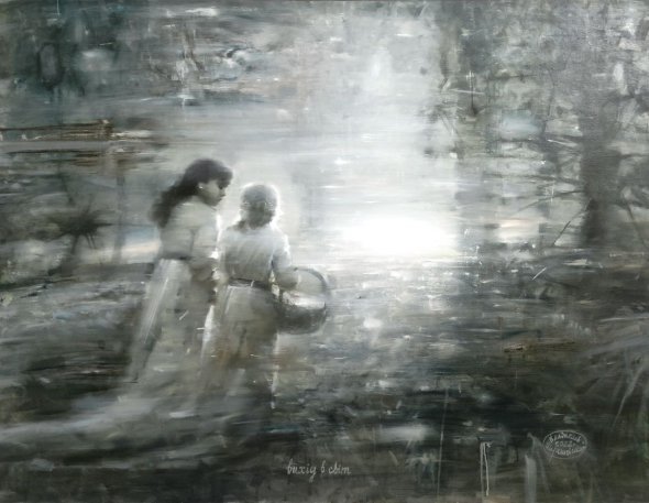 Полотно має назву "Вихід в світ"