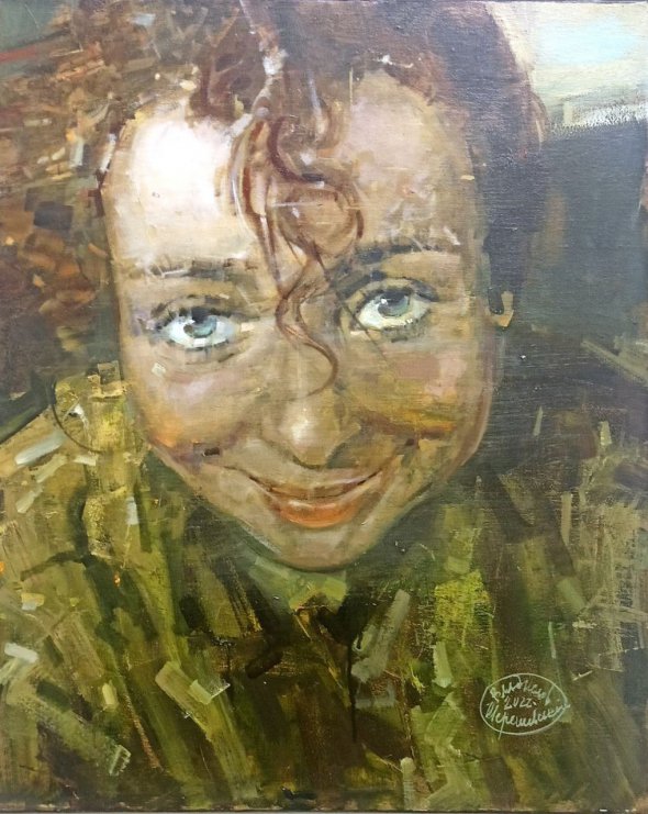 Полотно має назву "Пташка" (Катруся Азовсталі)