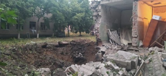 Наслідки російських атак на Донецьку область