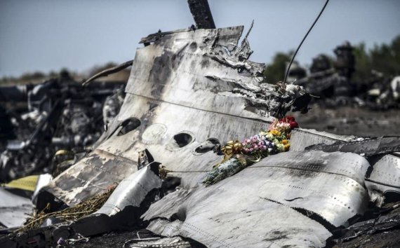 Восемь лет назад российские оккупанты сбили самолет Boeing 777 рейса MH17. Фото: t.me/novinach