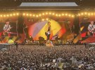 Британская рок-группа The Rolling Stones дала концерт в Вене вместе с украинскими хористами