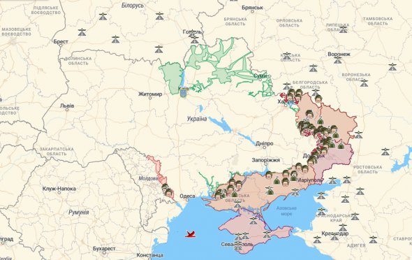 Показали, что сейчас происходит на фронте