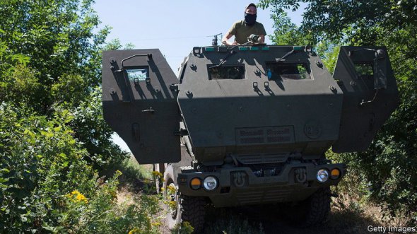 Американська реактивна система HIMARS в Україні 