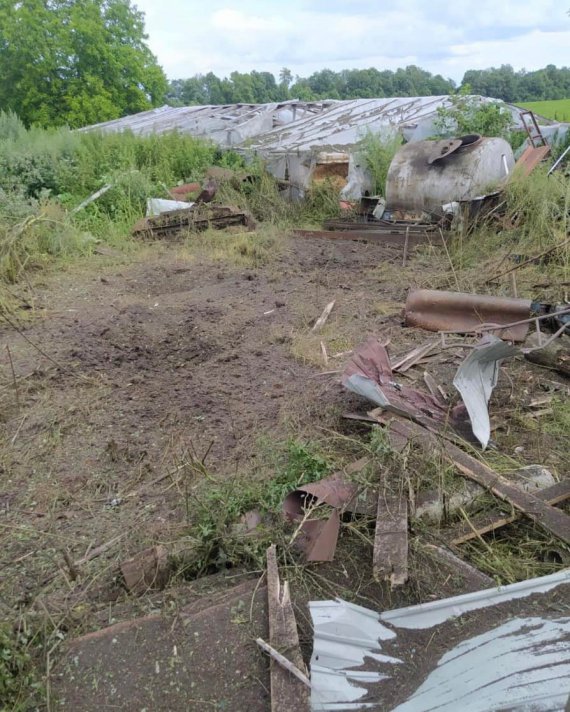 Оккупанты с территории России продолжают обстрелы населенных пунктов Черниговской области