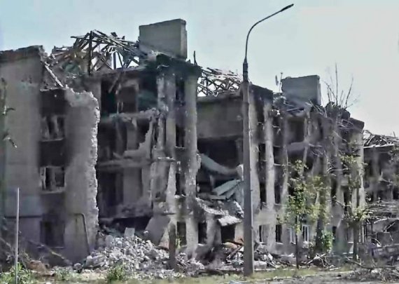 То, что осталось от Луганщины после российских терактов