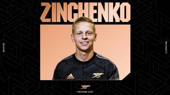 Олександр Зінченко офіційно став гравцем лондонського "Арсеналу"