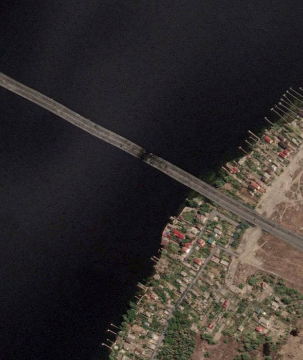 Вечером 26 июля Вооруженные силы Украины ударили по Антоновскому мосту во временно оккупированном Херсоне